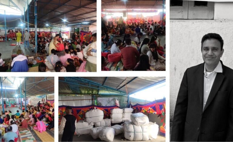 SMRATA Extends a Helping Hand: Dr. Sarat Addanki’s Commitment in the Wake of Manipur Riots