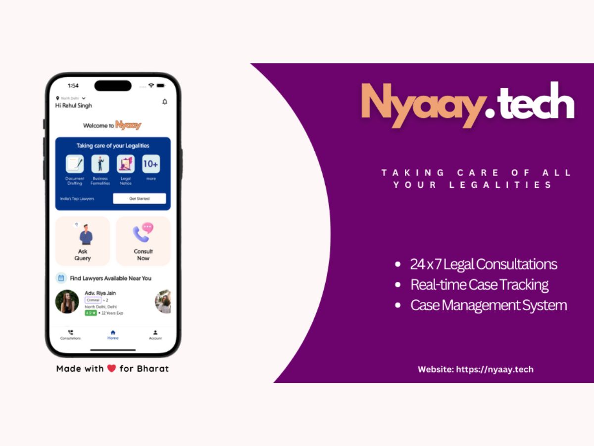 Navigating Justice: Nyaay.tech Puts Legal Services at Your Fingertips