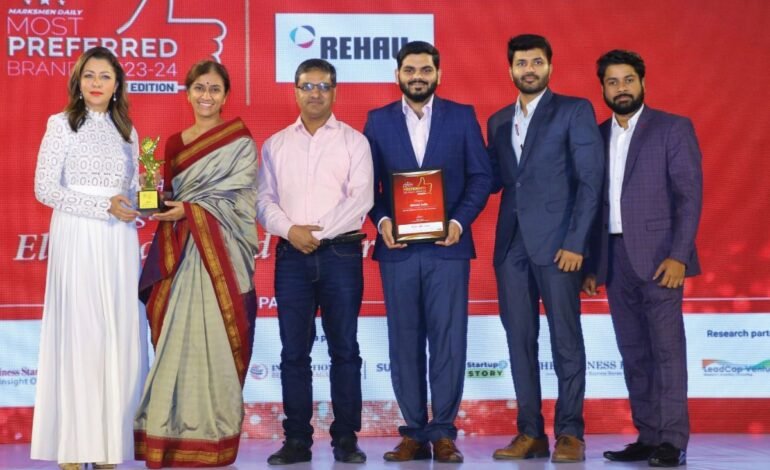 REHAU wins most preferred brand of 2023-2024 adding another feather in its cap