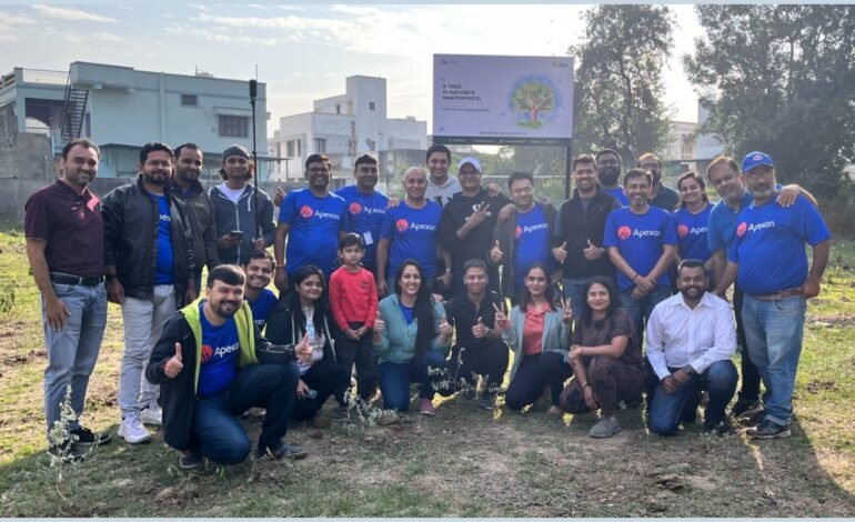 Apexon Ignite Kicks Off Giveathon 2023 With Tree Plantation Initiative In Ahmedabad