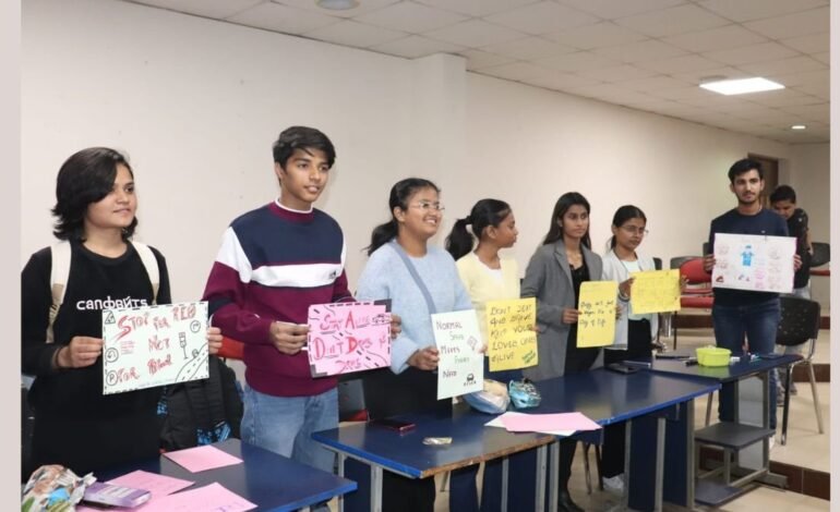 IMS Noida organized a Road safety awareness competition