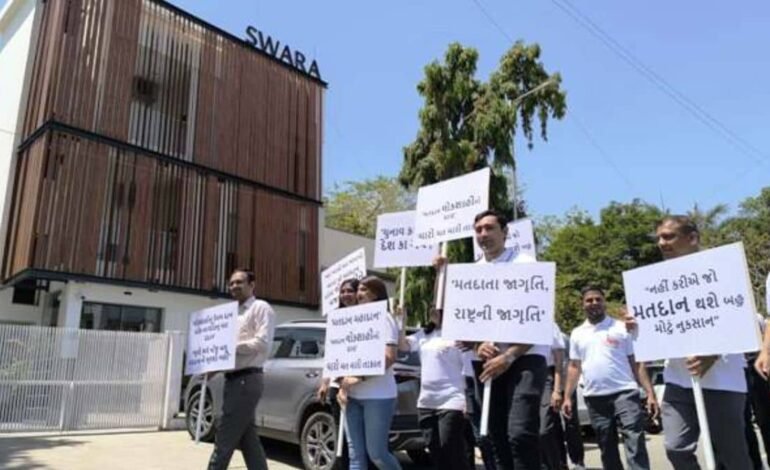 Swara Group organises voter awareness programme