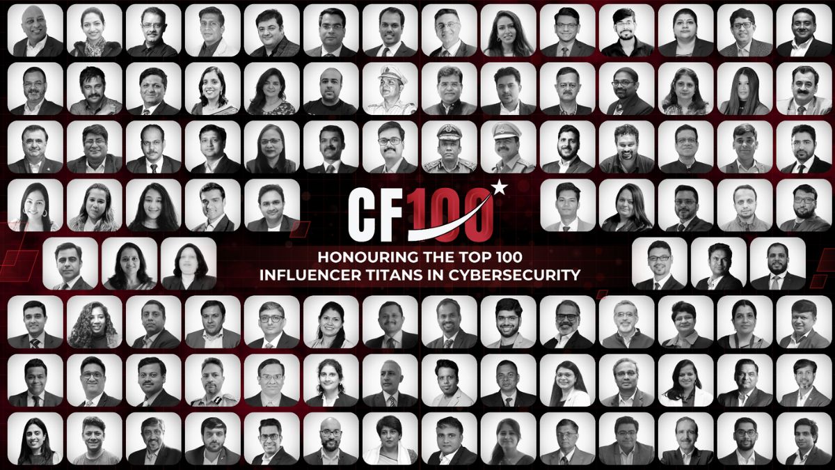 CyberFrat makes an history with CF100 India 2024 – Honouring the Top 100 Cybersecurity Influencers