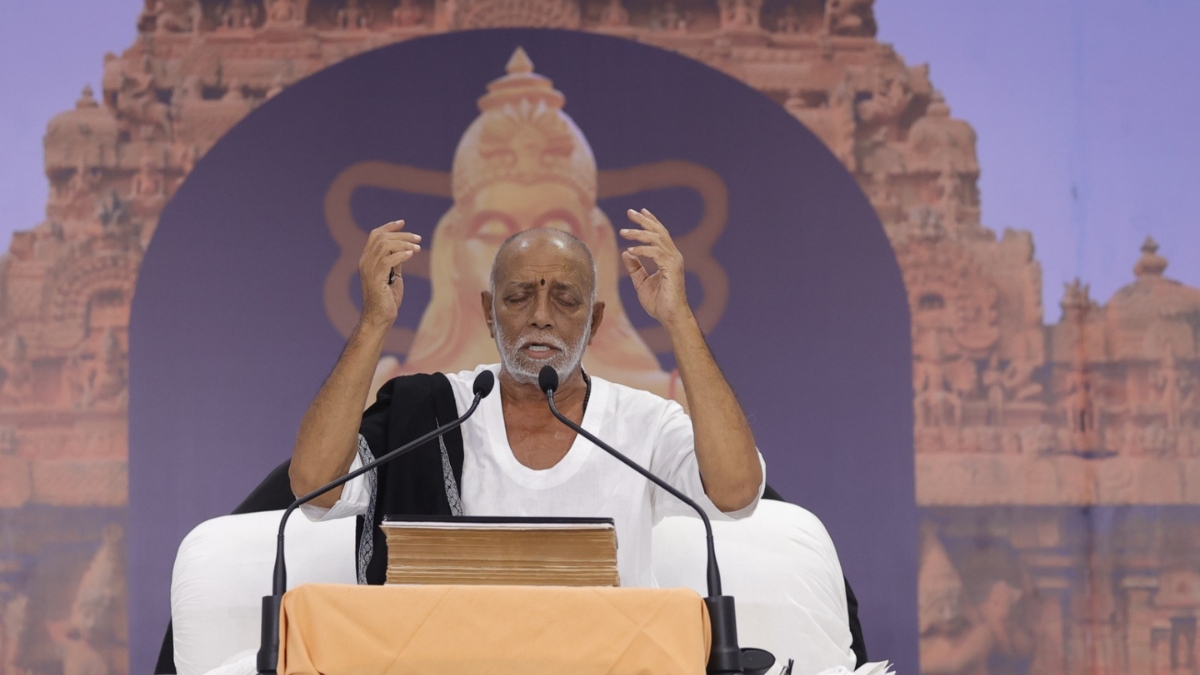 Morari Bapu says bhajan is not a path, but the destination