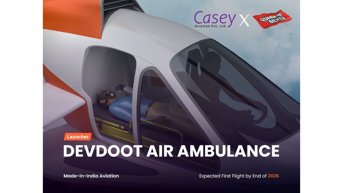 Casey Aviation India announces DevDoot Air Ambulance, expected first flight by end of 2026