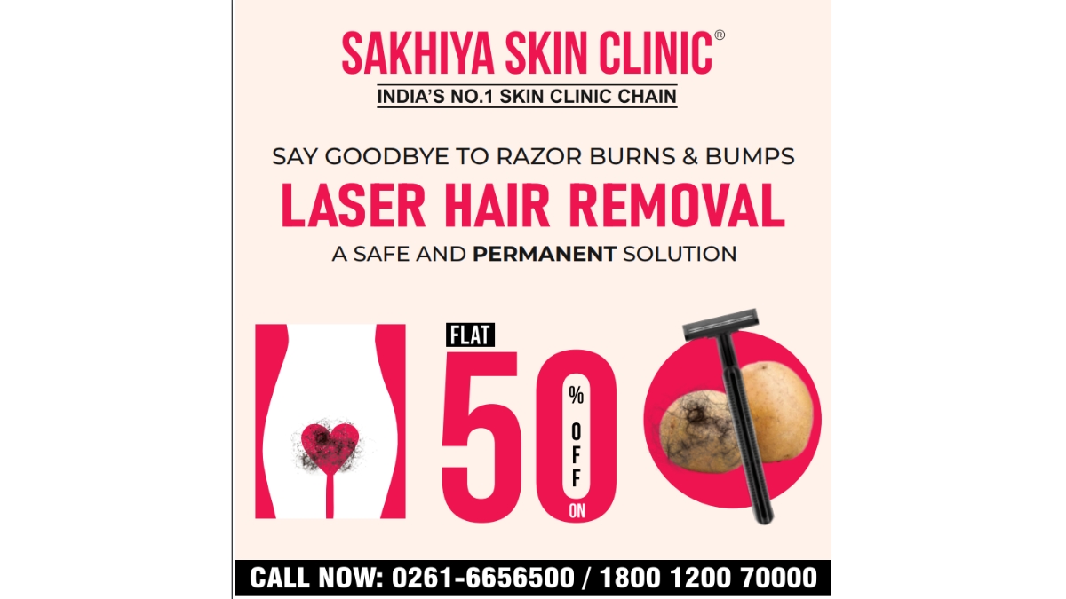 Laser hair removal for private parts enhances comfort, hygiene: Sakhiya Skin Clinic